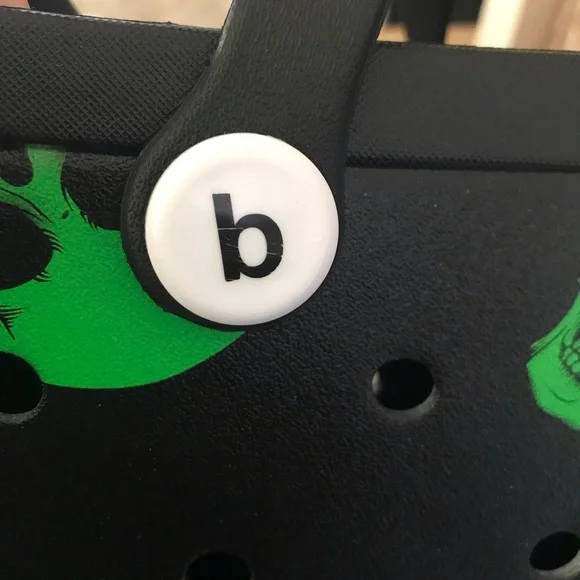 Bogg Style Eva Beach Bag Tote Waterproof Washable Skeletons - Picture 7 of 7